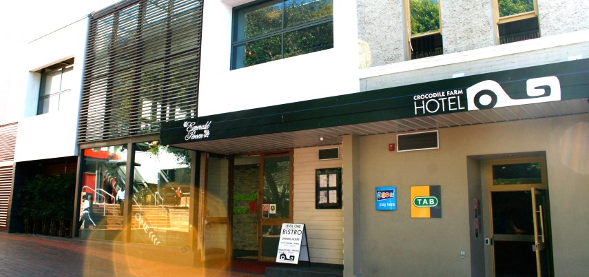 The Crocodile Farm Hotel does serve crocodile