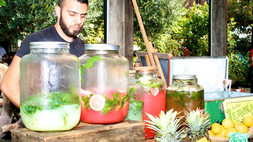 Nothing (food wise) says ah on a sunny afternoon like some fresh fruit juice